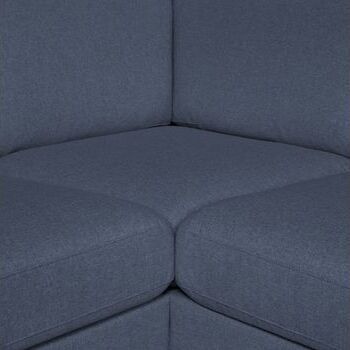 Corner Sofa Lisanna 1 | size: Width: 260cm, Height: 80cm, Depth: 90cm | color: Blue | image: 4 | variant: 1002275