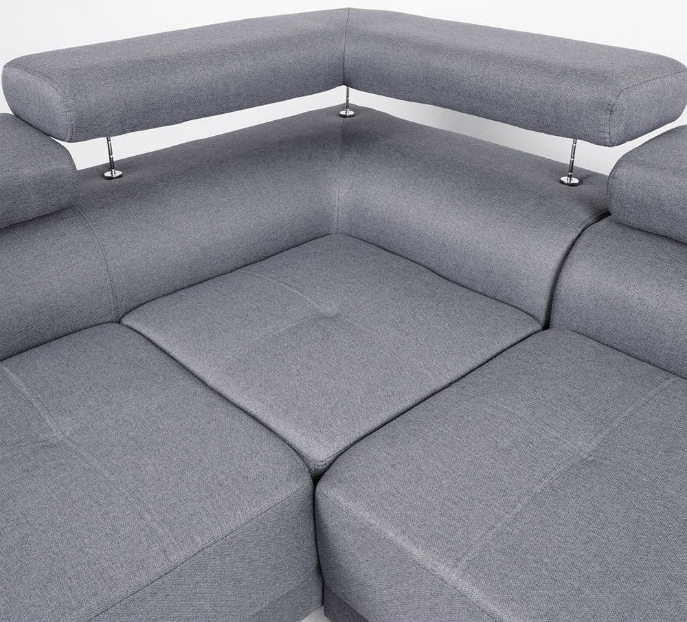 Corner Sofa Maidenhead | size: Width: 263cm, Height: 86cm, Depth: 185cm | color: Gray | image: 6 | variant: 1000388