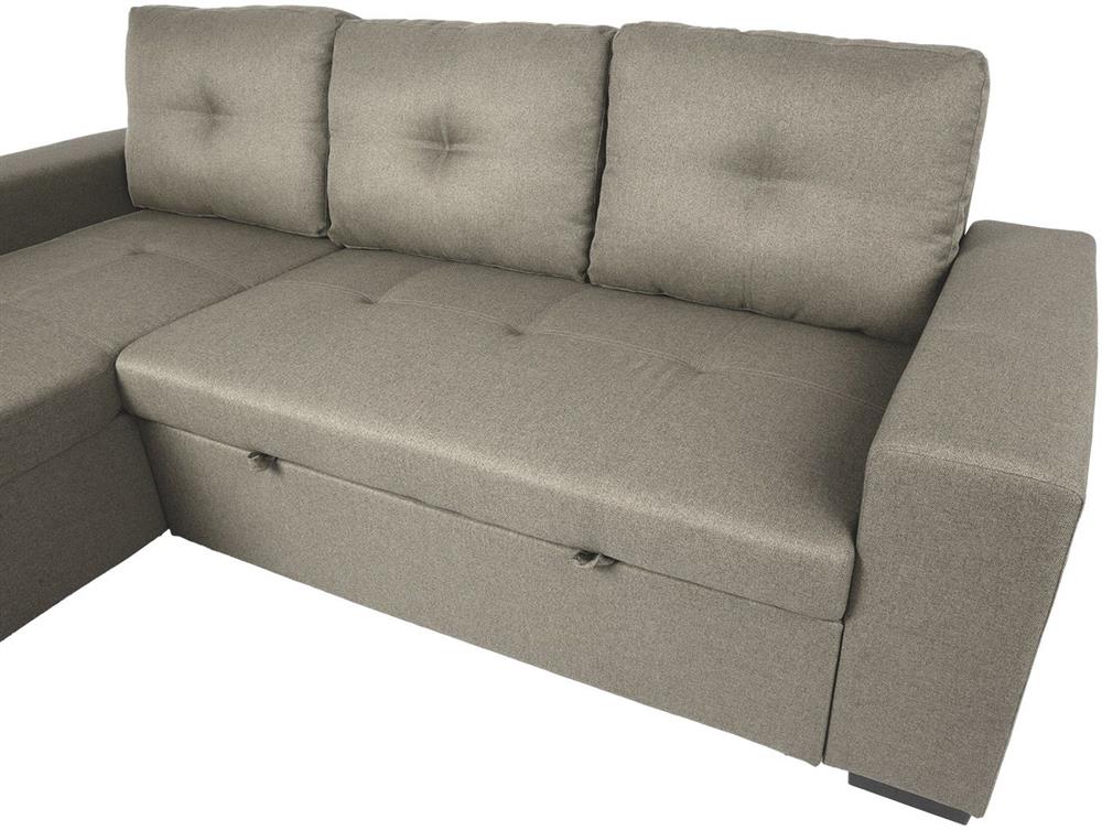 Corner Sofa Reading | size: Width: 240cm, Height: 94cm, Depth: 160cm | color: Beige | image: 6 | variant: 1000380