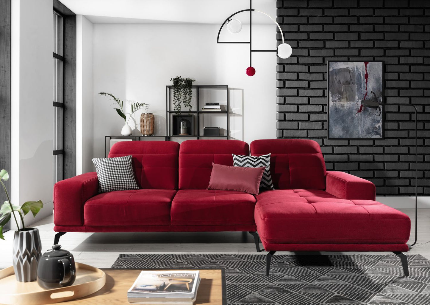 Corner Sofa Torrense 68 | size: Width: 265cm, Height: 98cm, Depth: 175cm | color: Kronos | image: 1 | variant: 1016594