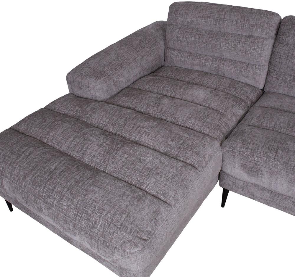 Corner Sofa Welwyn Garden | size: Width: 267cm, Height: 80cm, Depth: 160cm | color: Gray | image: 5 | variant: 1000413
