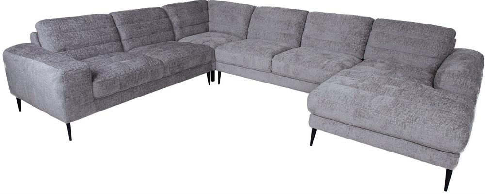 Corner Sofa Welwyn Garden | size: Width: 339cm, Height: 80cm, Depth: 265cm | color: Gray | image: 1 | variant: 1000415