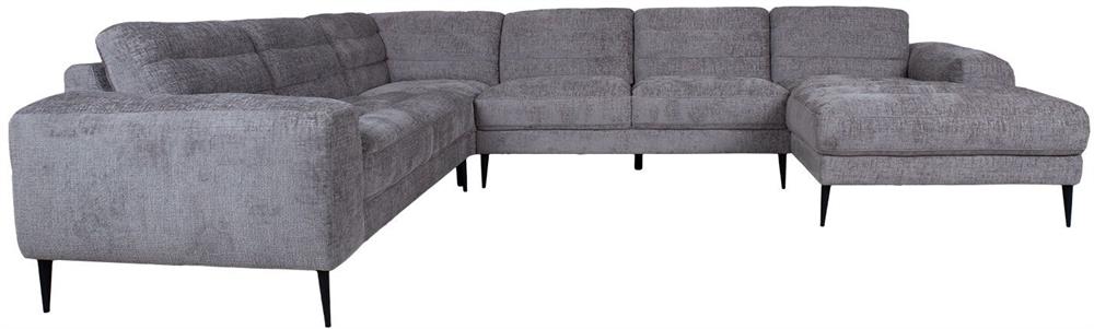 Corner Sofa Welwyn Garden | size: Width: 339cm, Height: 80cm, Depth: 265cm | color: Gray | image: 3 | variant: 1000415