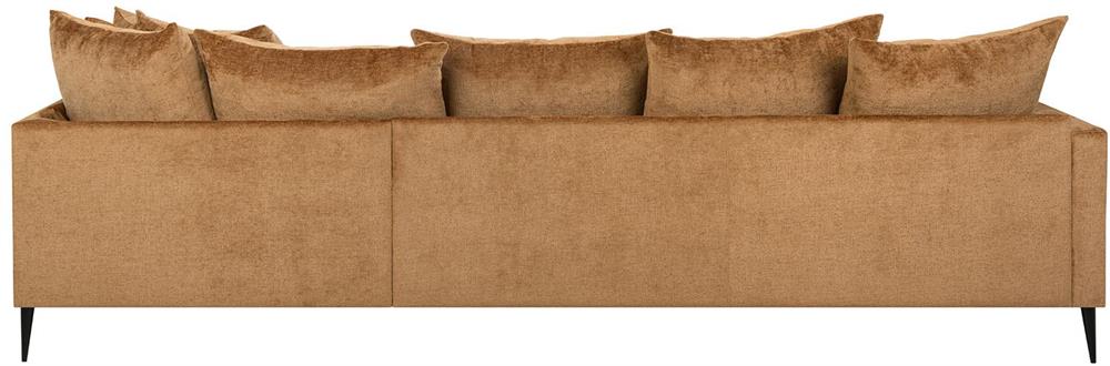 Corner Sofa Witney | size: Width: 300cm, Height: 90cm, Depth: 205cm | color: Brown | image: 3 | variant: 1000349