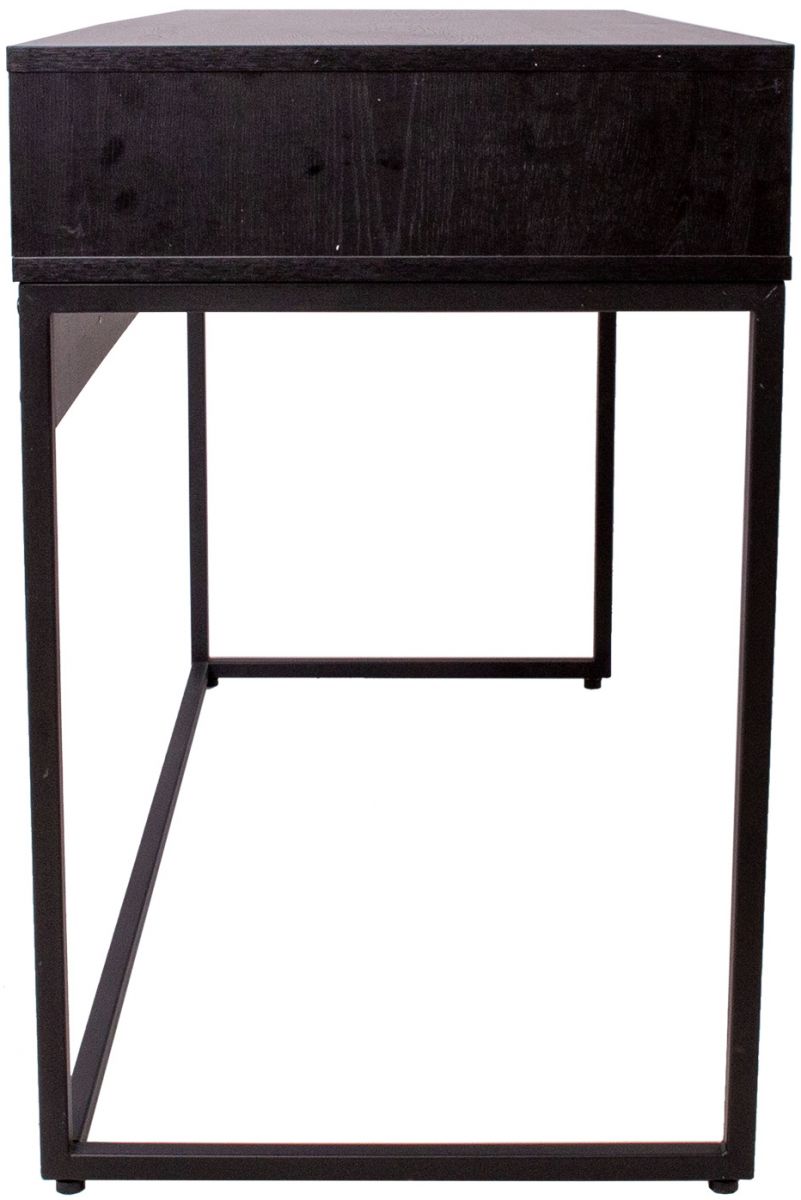 Desk East Falmouth | size: Length: 50cm, Width: 120cm, Height: 79cm | color: Black | image: 3 | variant: 1005683