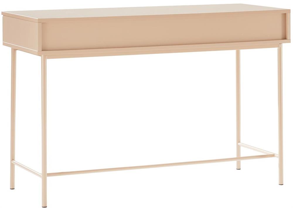 Desk Milton | size: Length: 50cm, Width: 120cm, Height: 79cm | color: Beige | image: 4 | variant: 1001594