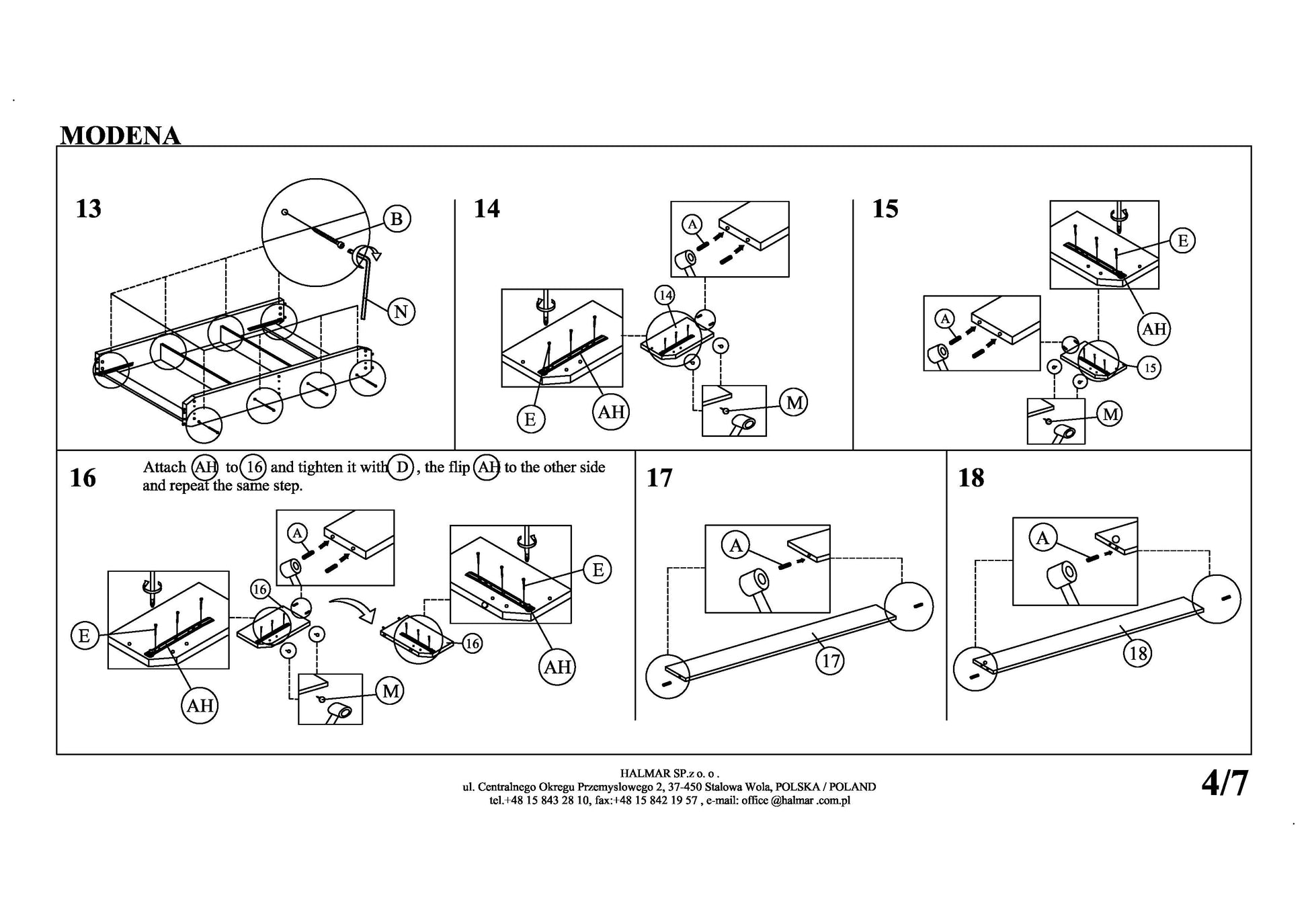 Double Bed East Gloucester | size: Length: 220cm, Width: 184cm, Height: 106cm | color: Gray | image: 7 | variant: 1007134