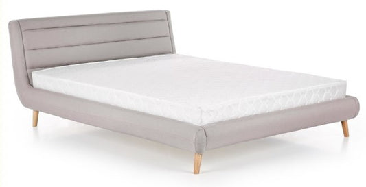 Double Bed East Imperia | size: Length: 232cm, Width: 159cm, Height: 86cm | color: Gray | image: 1 | variant: 1006672