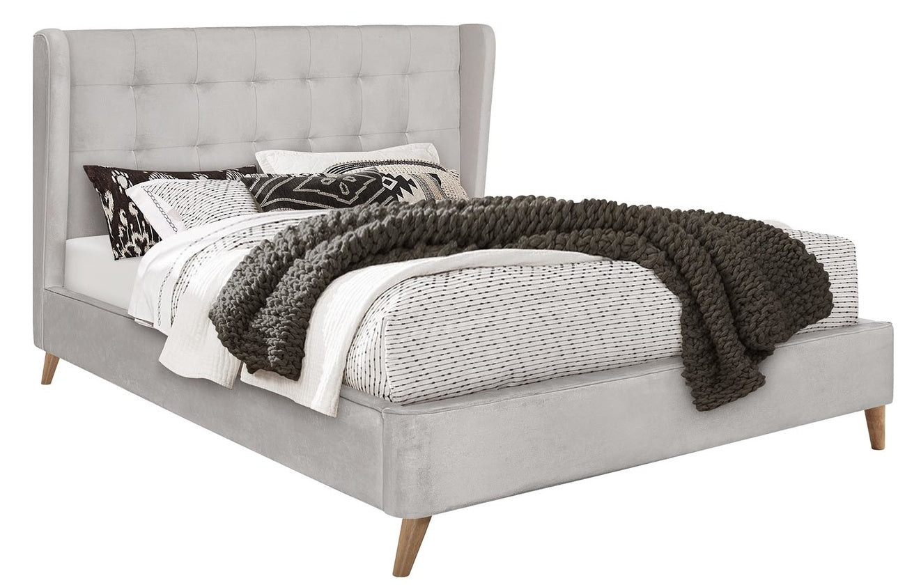 Double Bed Las Vegas | size: Length: 219cm, Width: 172cm, Height: 113cm | color: Beige | image: 0 | variant: 1003363