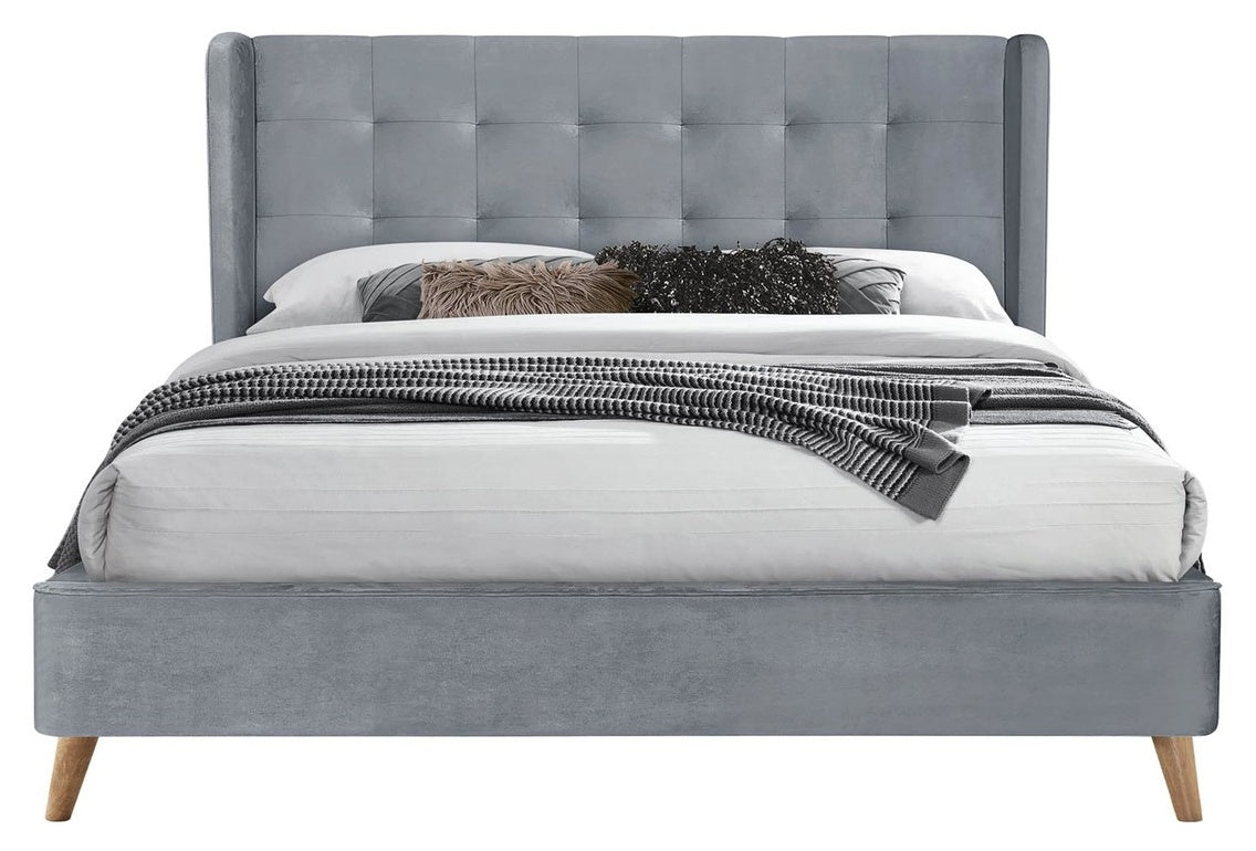 Double Bed Las Vegas | size: Length: 219cm, Width: 172cm, Height: 113cm | color: Gray | image: 0 | variant: 1003364