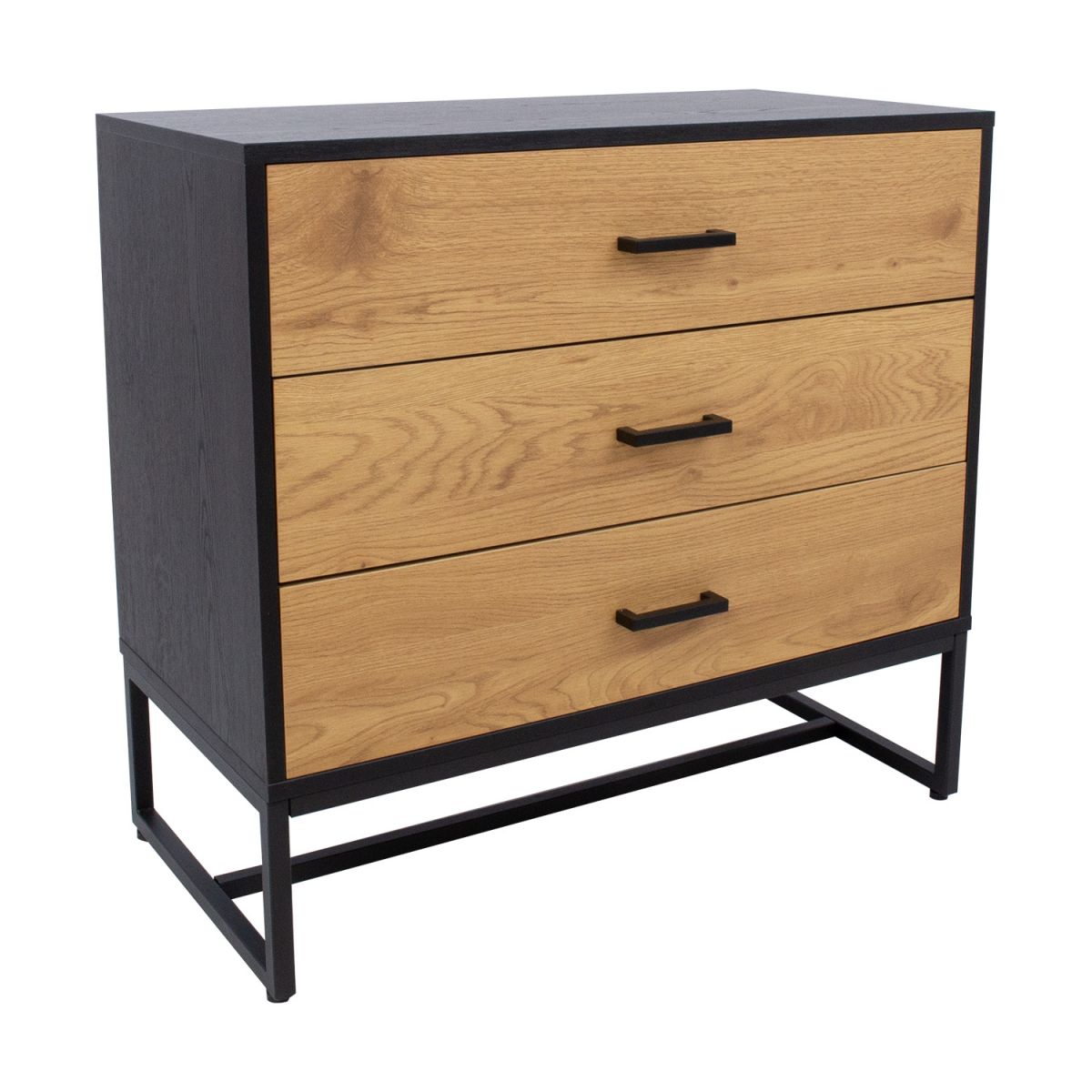 Dresser Amsterdam 1 | size: Width: 80cm, Height: 75cm, Depth: 40cm | color: Oak | image: 1 | variant: 1011861