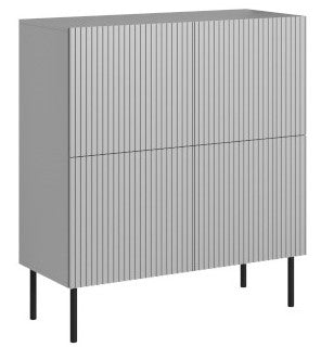 Dresser Asensio | size: Length: 42cm, Width: 100cm, Height: 100cm | color: Gray | image: 1 | variant: 1012949