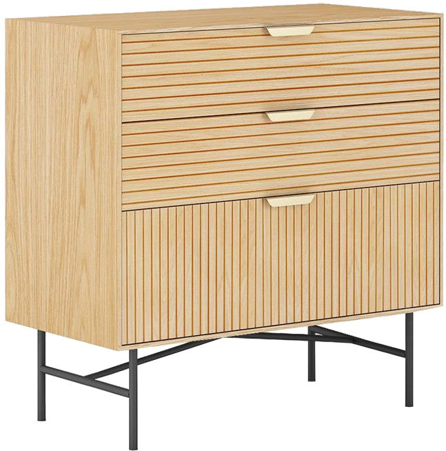 Dresser Bassel 4 | size: Length: 40cm, Width: 80cm, Height: 80cm | color: Oak | image: 1 | variant: 1017670