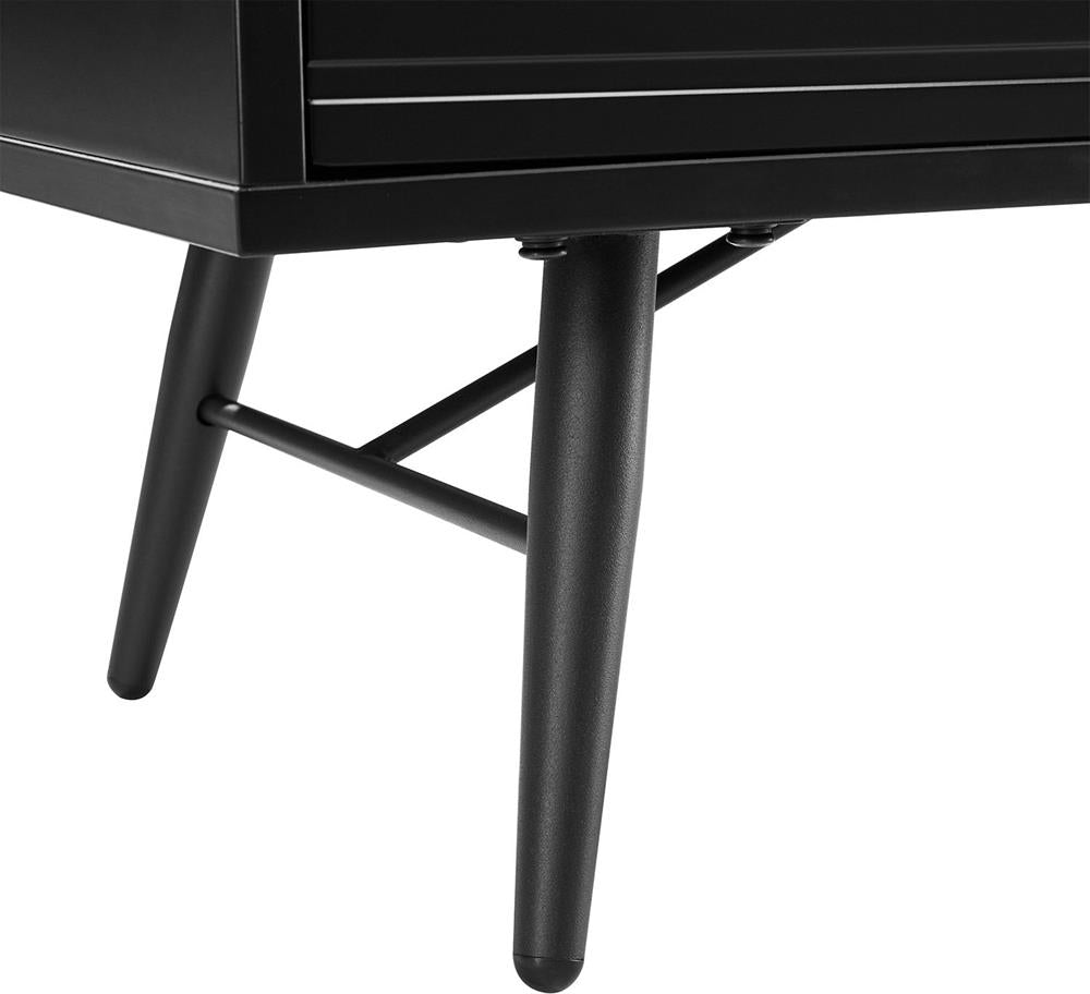 Dresser East Vatican | size: Length: 40cm, Width: 80cm, Height: 90cm | color: Black | image: 5 | variant: 1006331