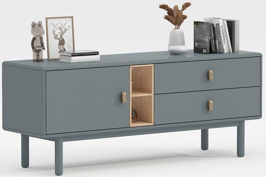 Dresser Leicester | size: Length: 40cm, Width: 140cm, Height: 55cm | color: Gray | image: 1 | variant: 1000467