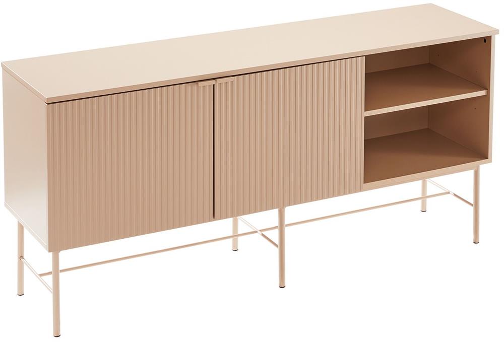 Dresser Milton | size: Length: 40cm, Width: 158cm, Height: 75cm | color: Beige | image: 3 | variant: 1006333