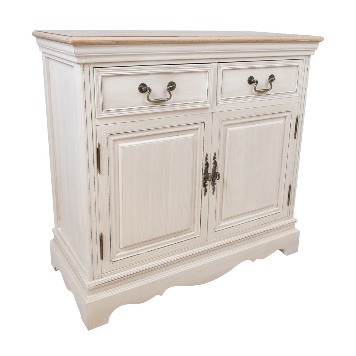 Dresser Samire | size: Width: 85cm, Height: 82cm, Depth: 39cm | color: Beige | image: 1 | variant: 1011863