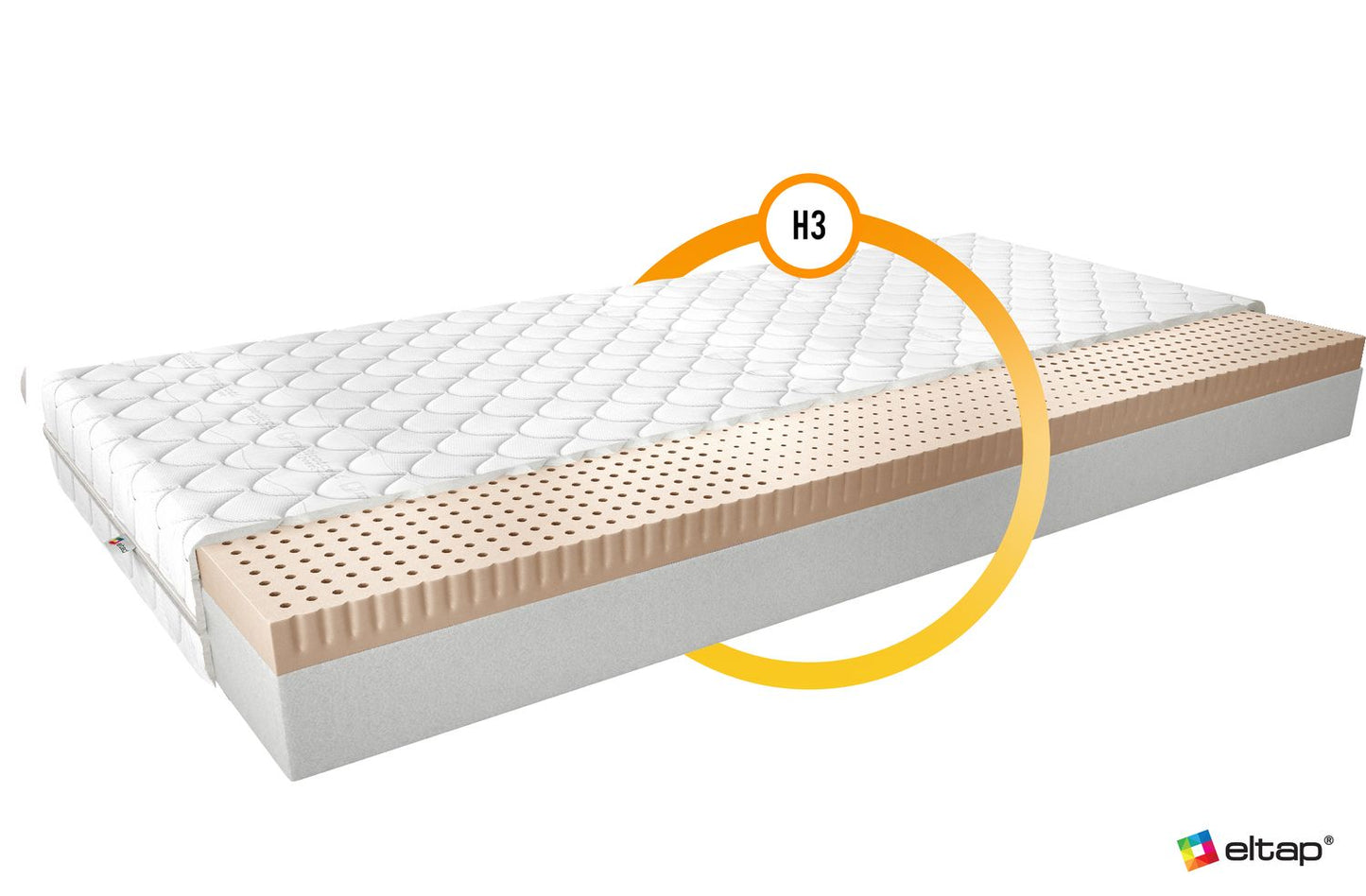 Foam Mattress Moska 8 | size: Length: 200cm, Width: 90cm | image: 2 | variant: 1013564