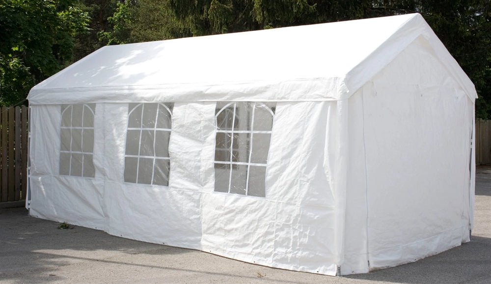 Garden Canopy East Turku | size: Length: 600cm, Width: 300cm, Height: 282cm | color: White | image: 2 | variant: 1005880