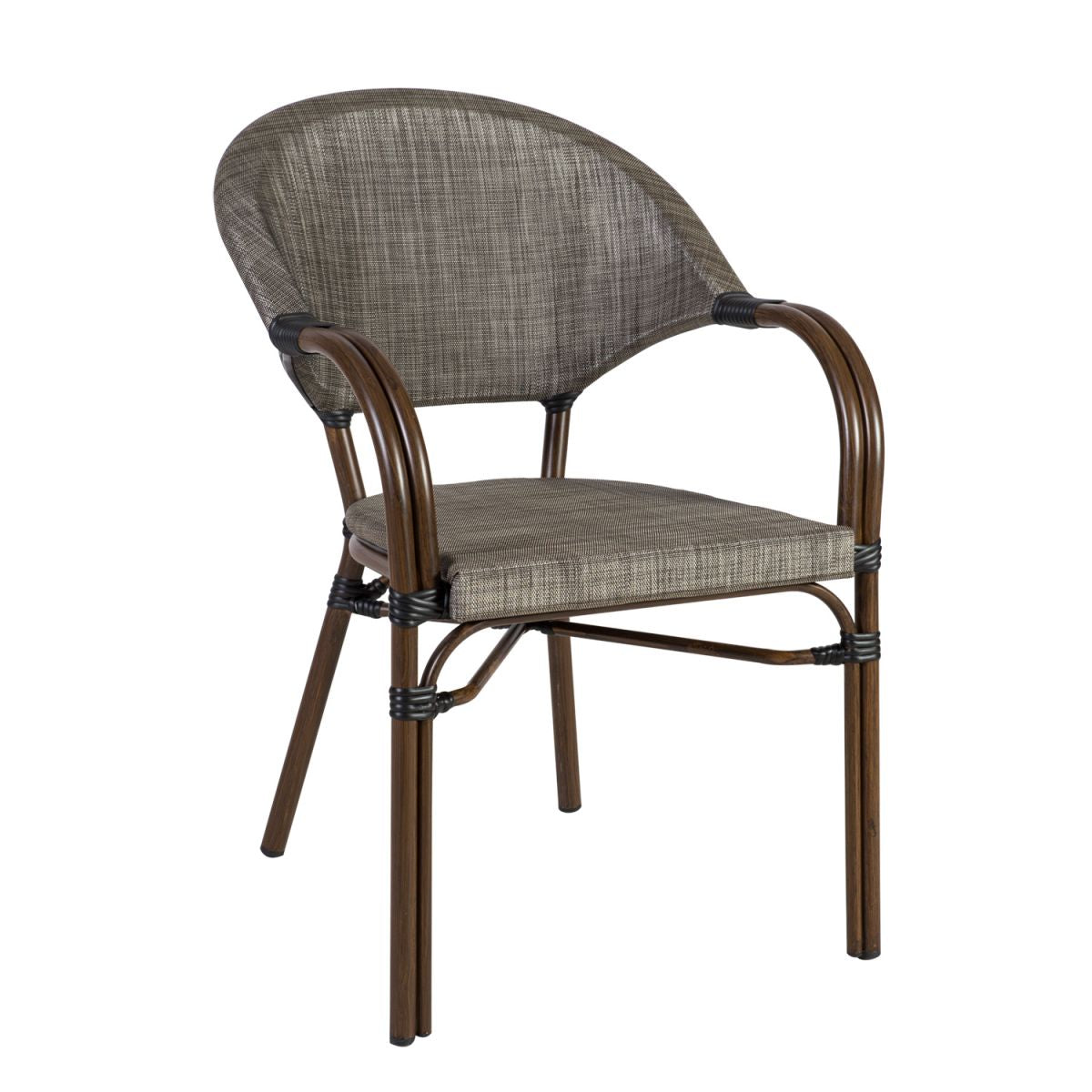 Garden Chair Bambus 4 | size: Width: 57cm, Height: 84cm | color: Beige | image: 1 | variant: 1011670