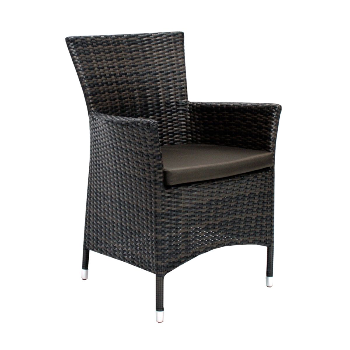 Garden Chair Didcot | size: Width: 61cm, Height: 86cm | color: Brown | image: 1 | variant: 1000636