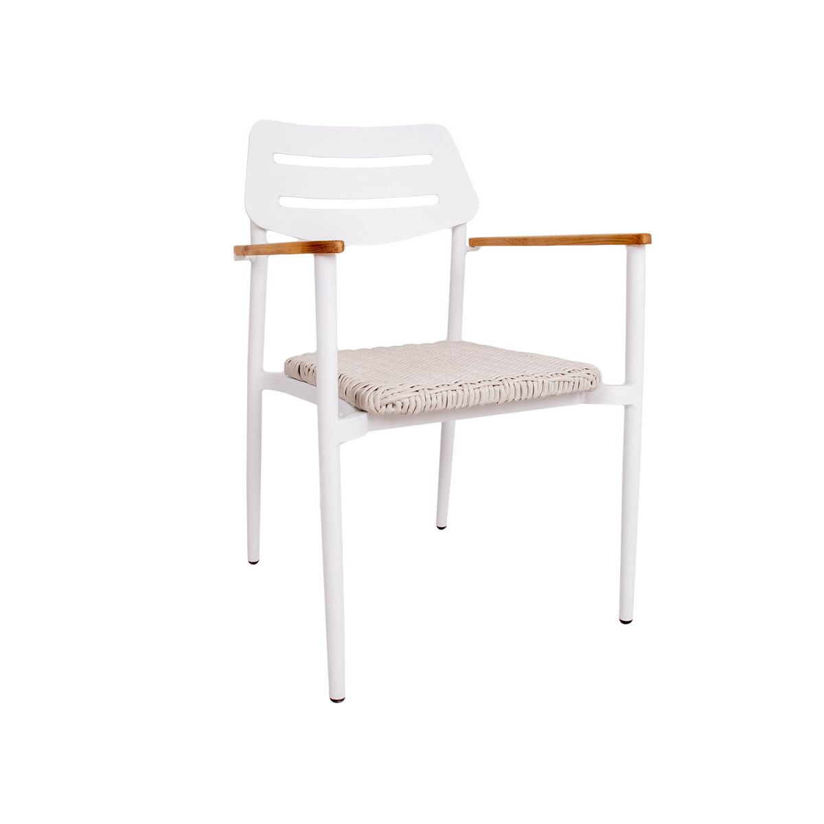 Garden Chair East Truro | size: Width: 58cm, Height: 65cm | color: White | image: 1 | variant: 1005365