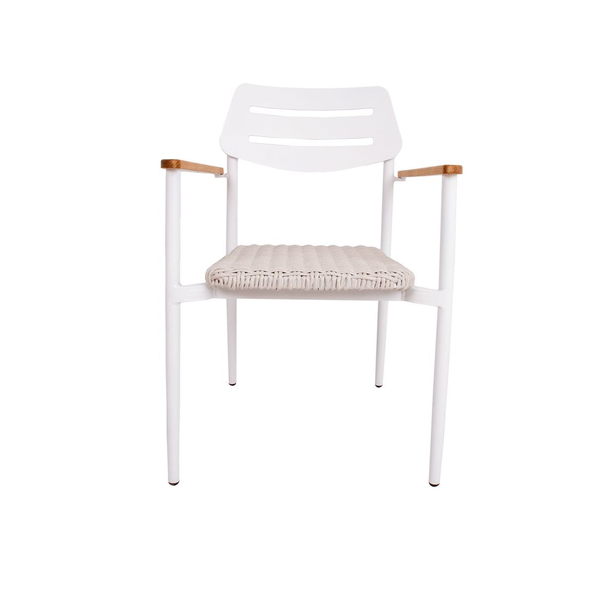 Garden Chair East Truro | size: Width: 58cm, Height: 65cm | color: White | image: 2 | variant: 1005365