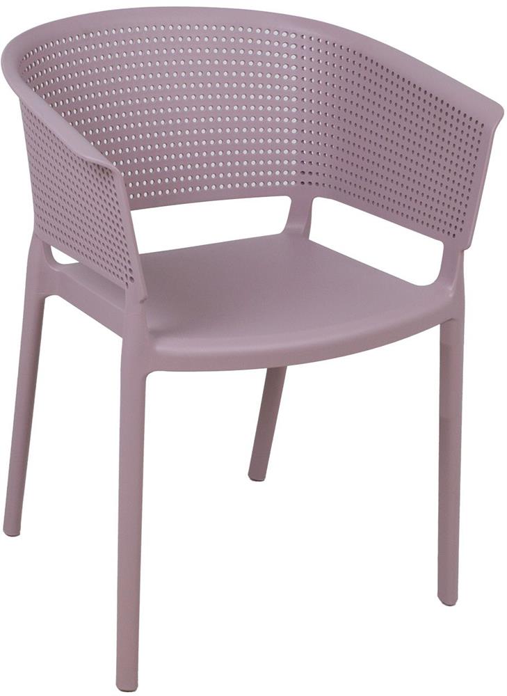 Garden Chair East Tunis | size: Width: 54cm, Height: 74.5cm, Depth: 59.5cm | color: Violet | image: 1 | variant: 1006193