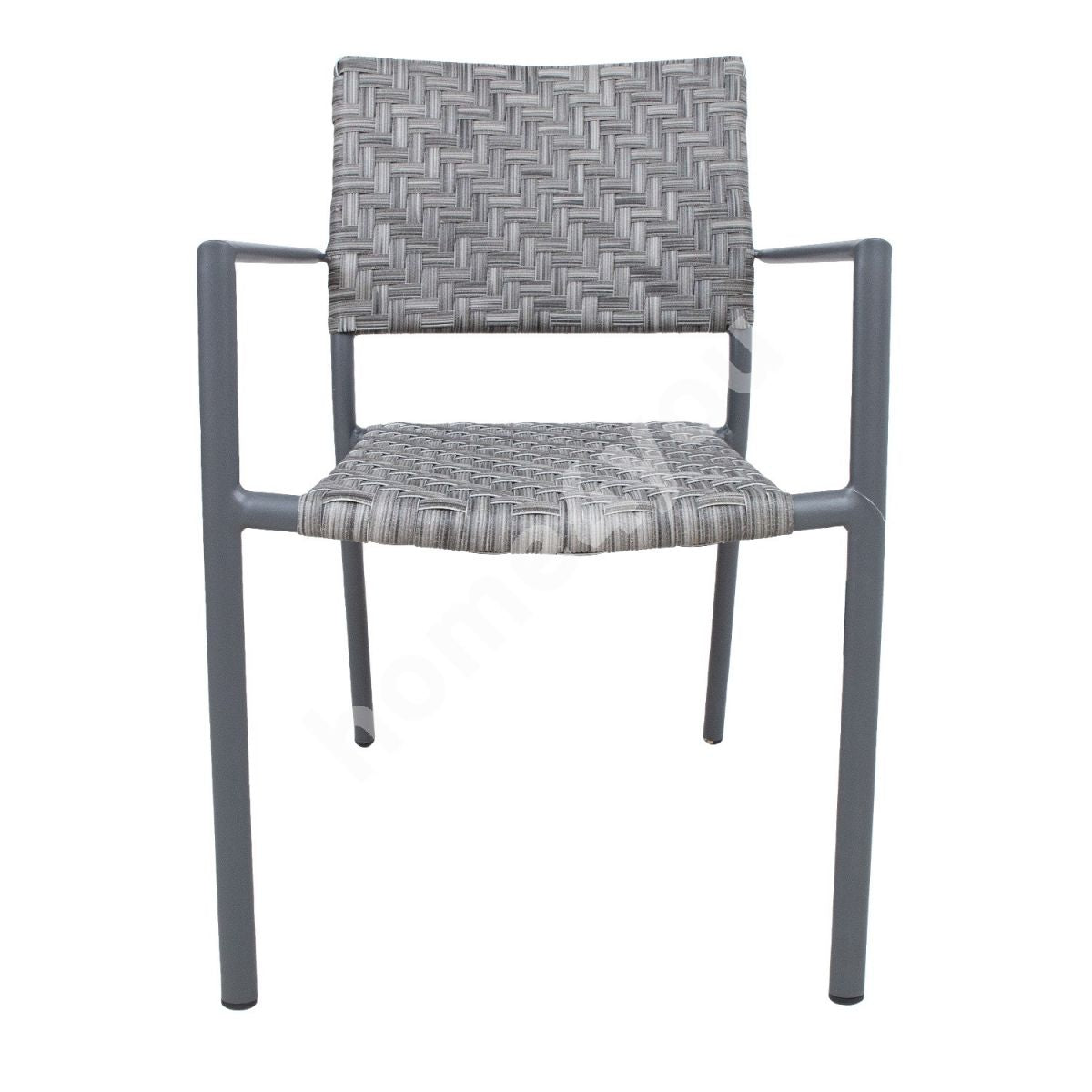 Garden Chair East Turin | size: Width: 54cm, Height: 86cm, Depth: 58cm | color: Gray | image: 2 | variant: 1005723