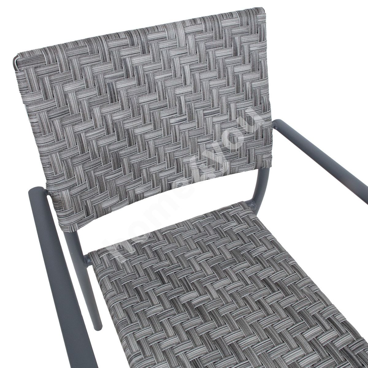 Garden Chair East Turin | size: Width: 54cm, Height: 86cm, Depth: 58cm | color: Gray | image: 3 | variant: 1005723