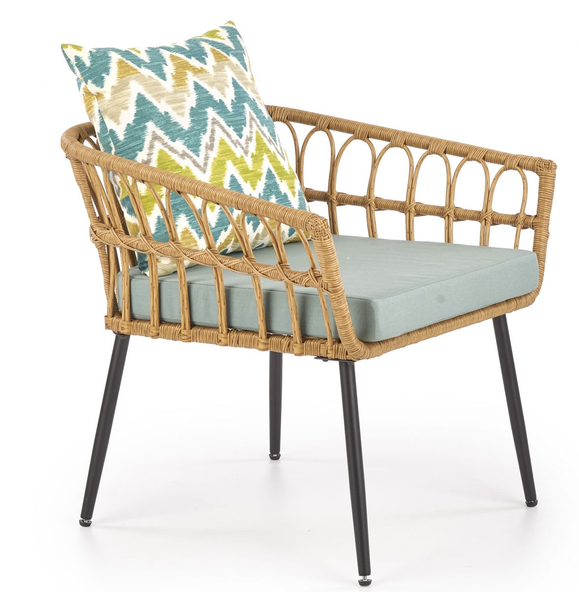 Garden Chair Gardena | size: Width: 70cm, Height: 71cm | color: Brown | image: 1 | variant: 1010519
