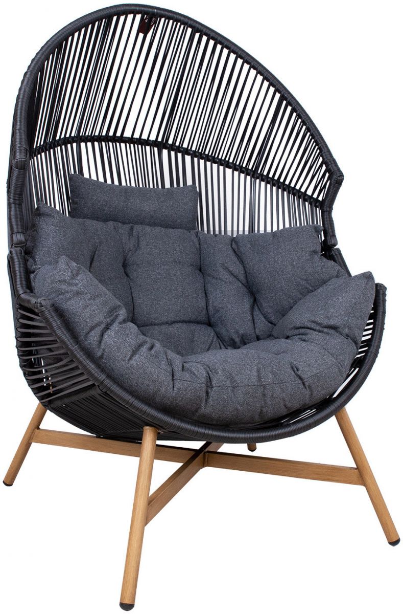 Garden Chair Helsinki 1 | color: Black | image: 1 | variant: 1012224