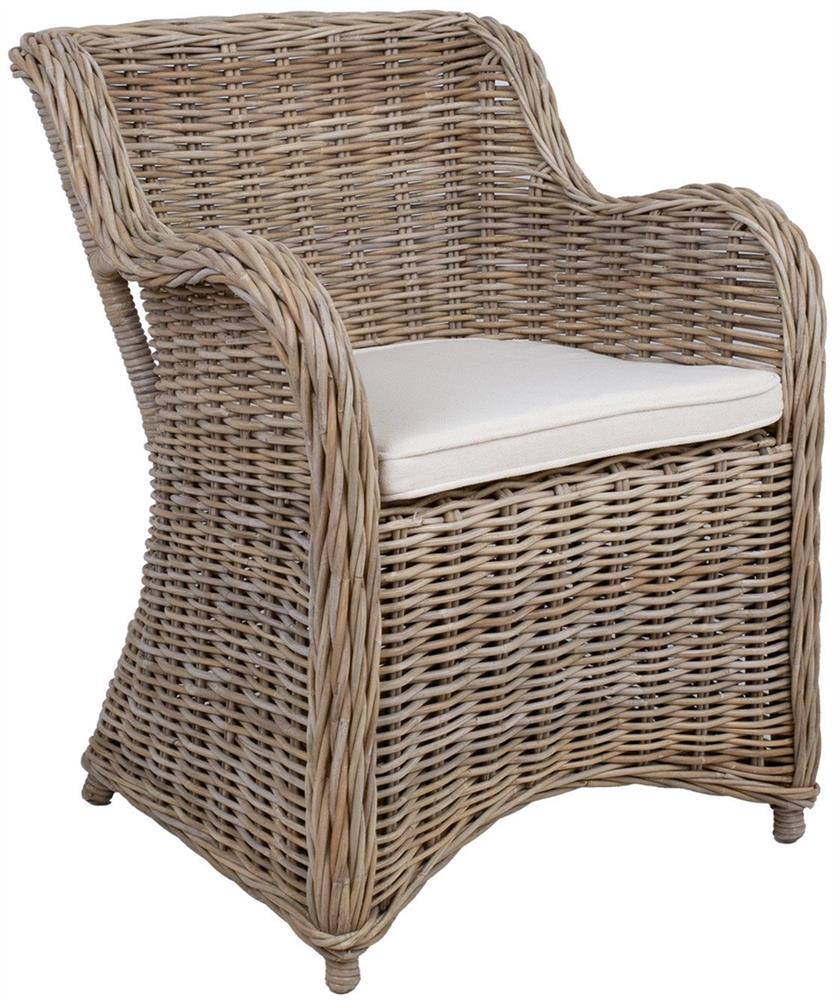 Garden Chair Katalina 1 | size: Width: 62cm, Height: 83cm, Depth: 62cm | color: Natural | image: 1 | variant: 1017511