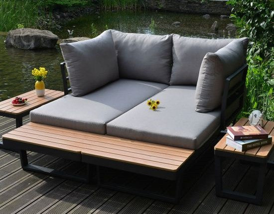 Garden Furniture Set Cobham | color: Black | image: 10 | variant: 1005551