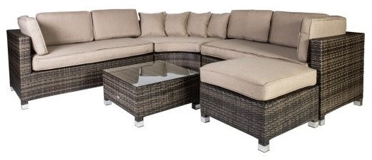 Garden Furniture Set East Ballater | color: Brown | image: 1 | variant: 1004839