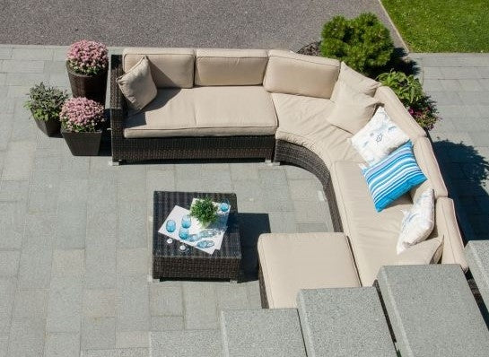 Garden Furniture Set East Ballater | color: Brown | image: 3 | variant: 1004839