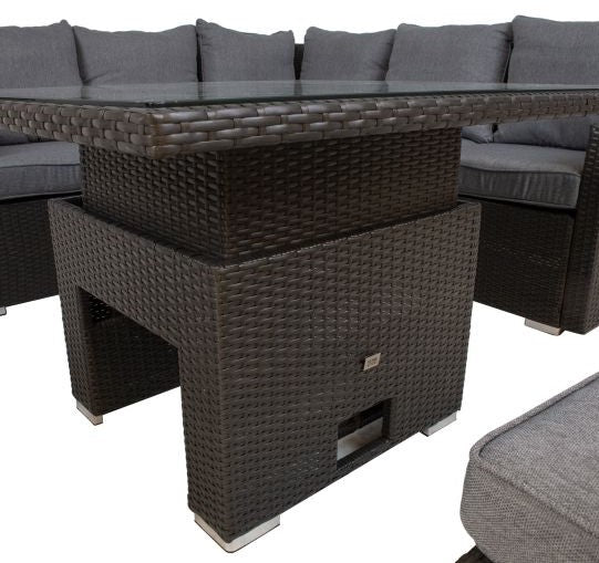 Garden Furniture Set East Goring | color: Brown/Grey | image: 3 | variant: 1005140