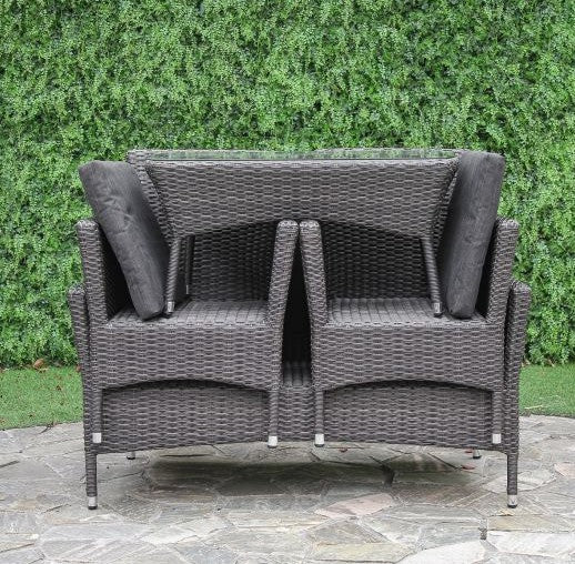 Garden Furniture Set East Lerwick | color: Gray | image: 6 | variant: 1004823