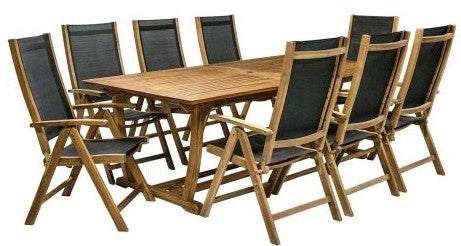 Garden Furniture Set East Llandudno | color: Brown | image: 1 | variant: 1004843