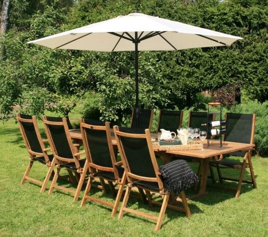 Garden Furniture Set East Llandudno | color: Brown | image: 2 | variant: 1004843