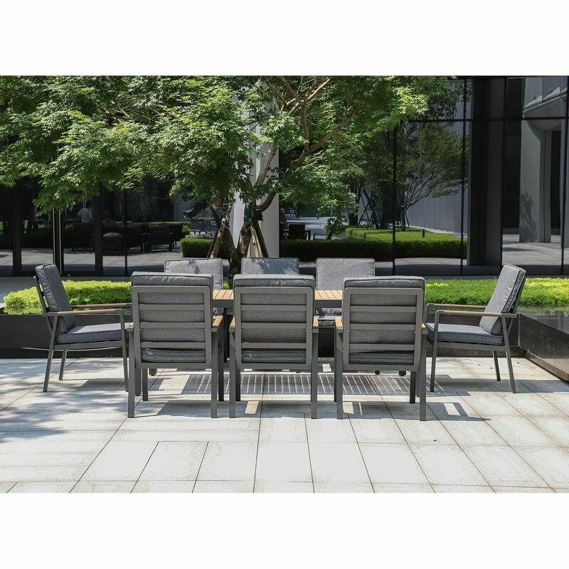 Garden Furniture Set East Tours | color: Gray | image: 3 | variant: 1006427