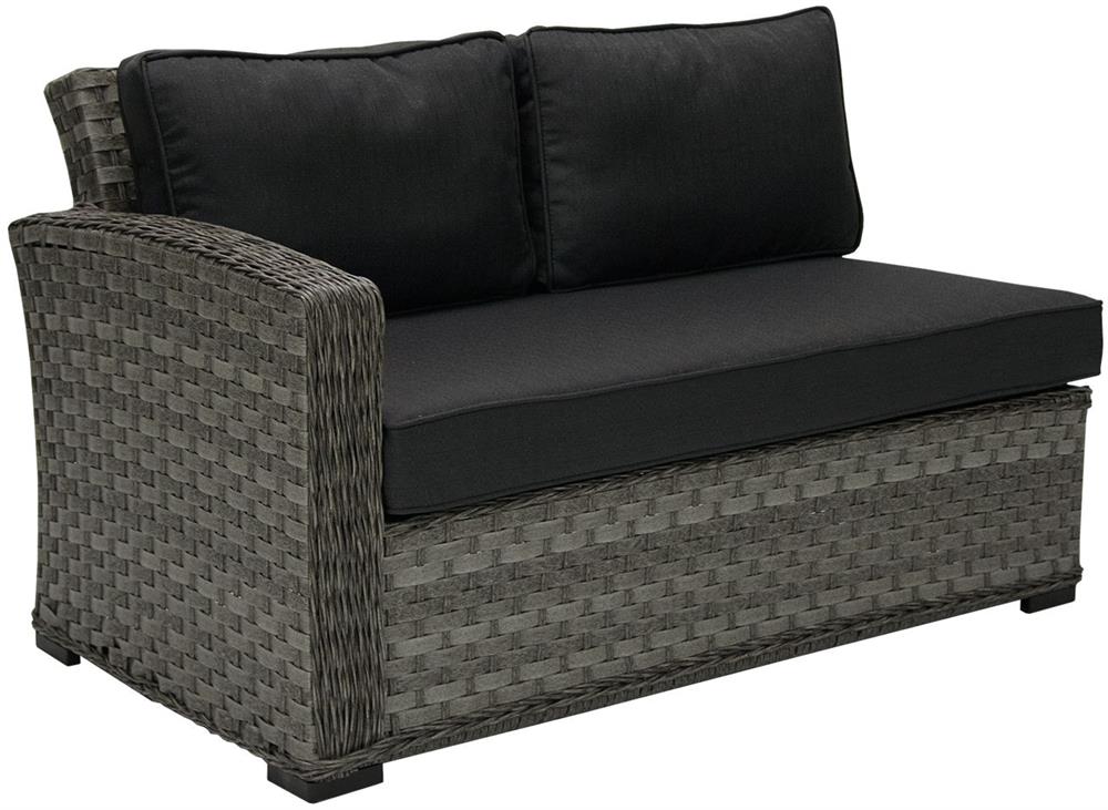 Garden Modular Sofa East Inverness | size: Width: 132cm, Height: 78cm, Depth: 81cm | color: Gray | image: 1 | variant: 1006244