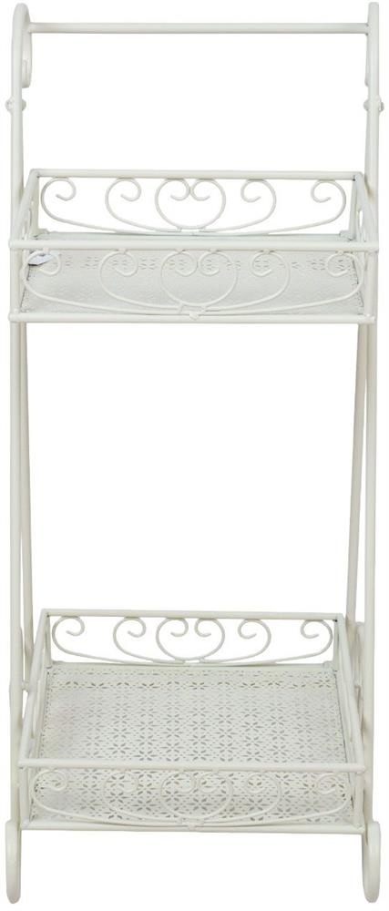 Garden Shelf East Chisinau | size: Width: 35cm, Height: 75cm | color: White | image: 2 | variant: 1006260