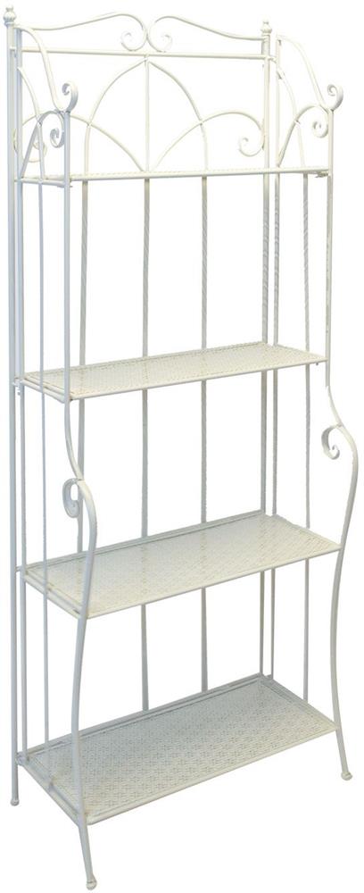 Garden Shelf East Chisinau | size: Width: 60cm, Height: 166cm | color: White | image: 1 | variant: 1006375