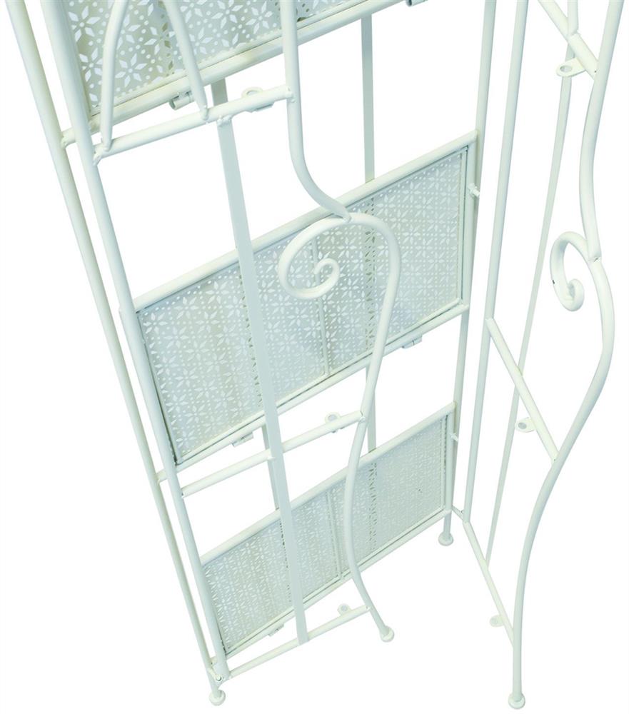 Garden Shelf East Chisinau | size: Width: 60cm, Height: 166cm | color: White | image: 3 | variant: 1006375