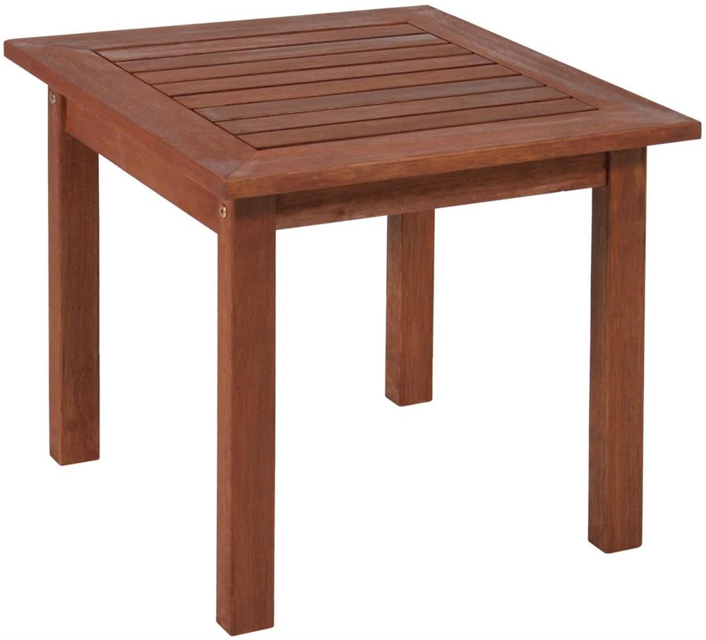 Garden Table Bordeaux | size: Length: 50cm, Width: 50cm, Height: 50cm | color: Brown | image: 1 | variant: 1012927