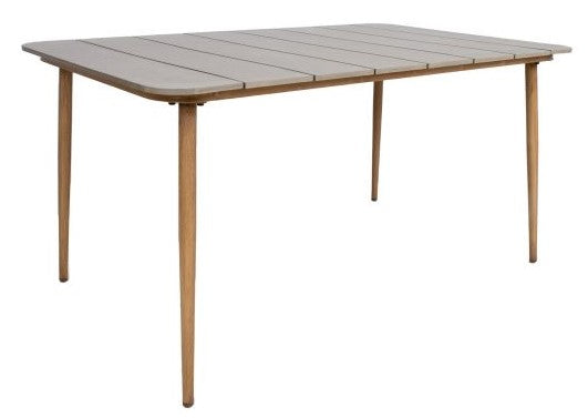 Garden Table East Lausanne | size: Length: 147cm, Width: 90cm, Height: 73cm | color: Beige | image: 1 | variant: 1005775