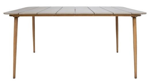 Garden Table East Lausanne | size: Length: 147cm, Width: 90cm, Height: 73cm | color: Beige | image: 2 | variant: 1005775