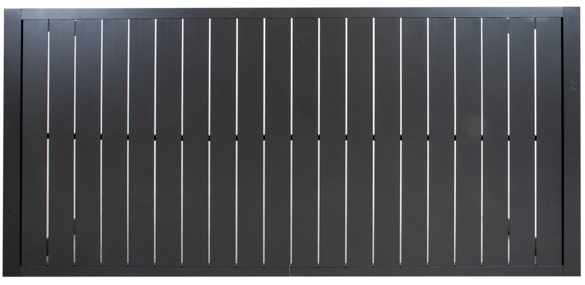 Garden Table East Peebles | size: Length: 216cm, Width: 100cm, Height: 73cm | color: Gray | image: 2 | variant: 1005627