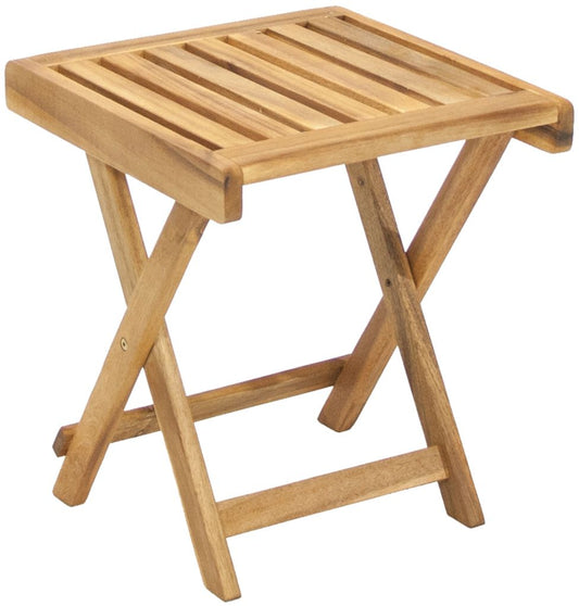 Garden Table East Warwick | size: Length: 40cm, Width: 40cm, Height: 40cm | color: Brown | image: 1 | variant: 1005615